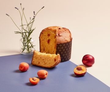 Panettone Pesca, Albicocca e Lavanda