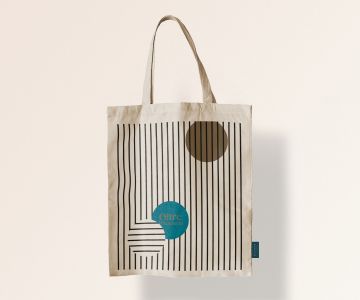 Shopper in cotone naturale