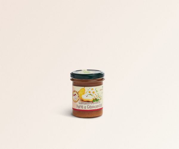 Confettura bio di Pera e Camomilla 230g