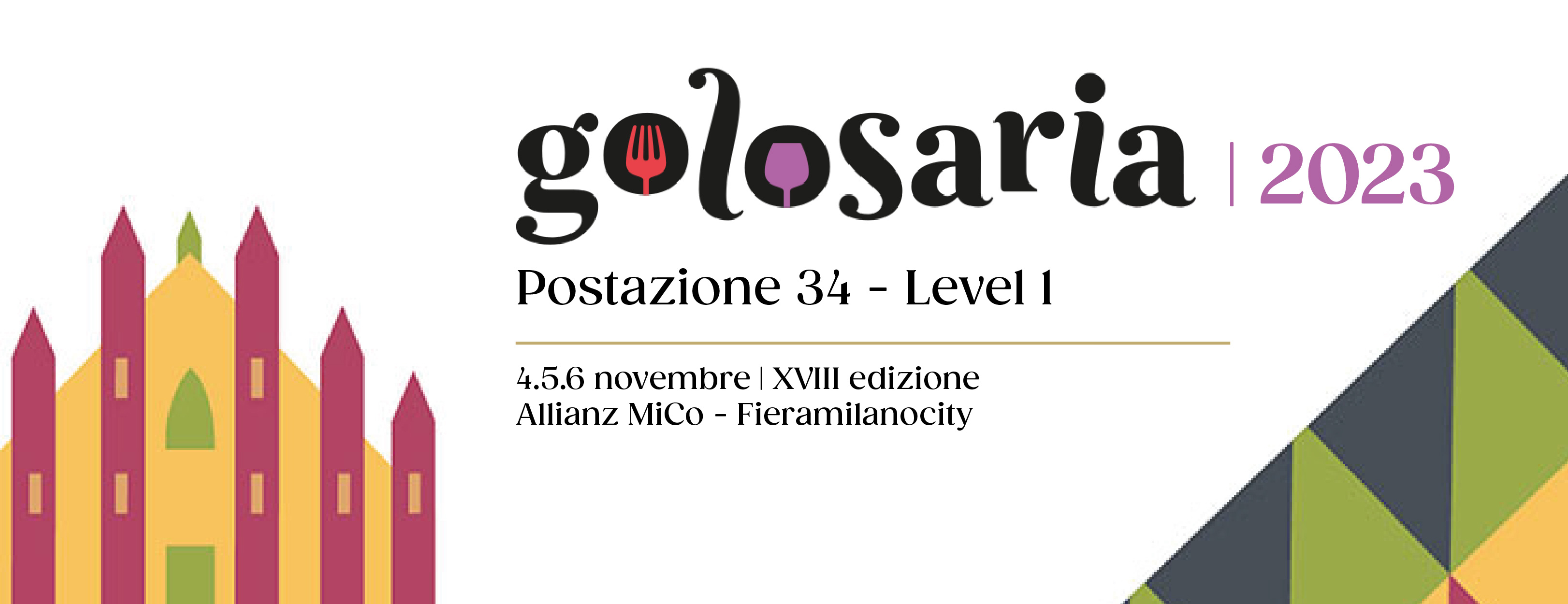 Golosaria 2023 | XVIII edizione