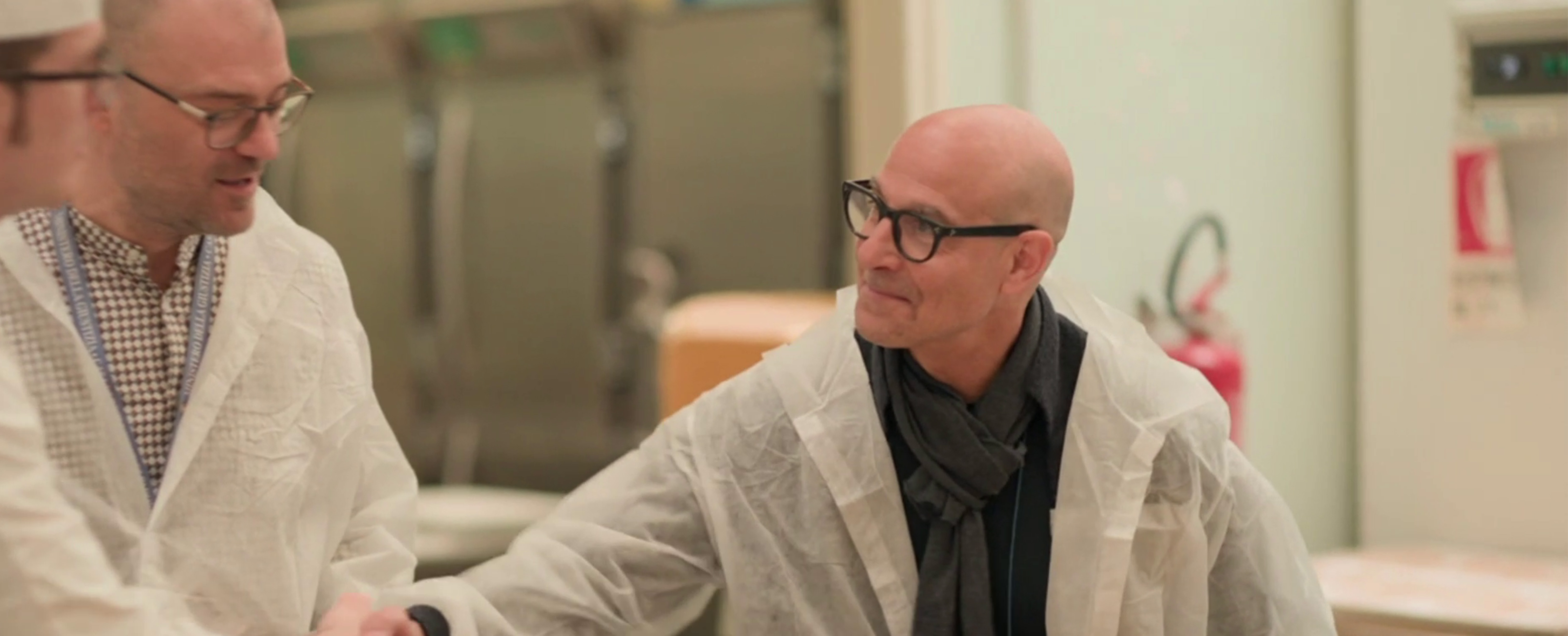 Stanley Tucci in Pasticceria Giotto